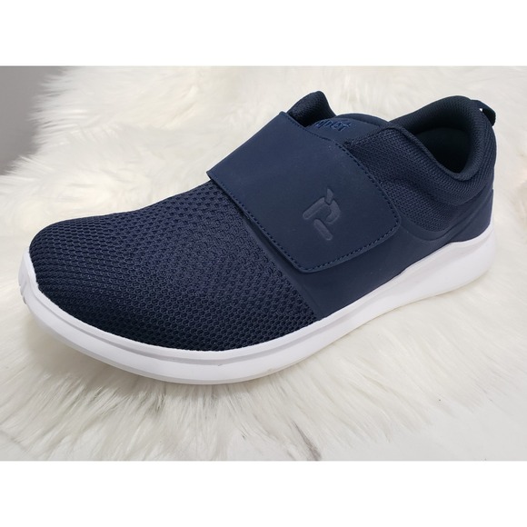 NEW 10.5 5E WIDE Propet Viator Strap Slip On Sneakers Casual Shoes MAA073M-BLK